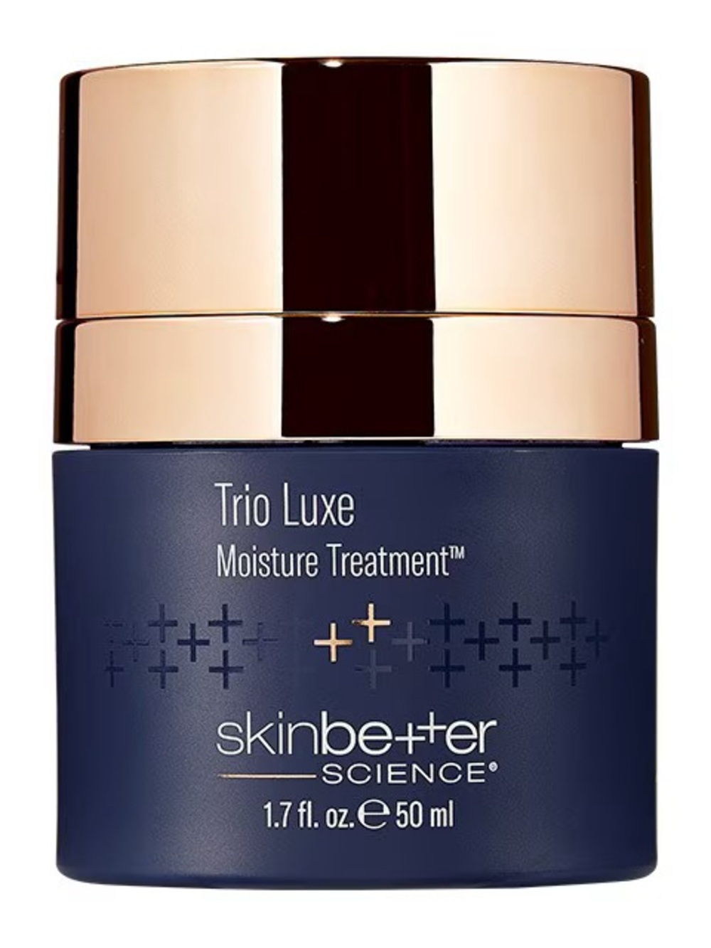 skinbetter science Trio Luxe Moisture Treatment - Navy & Rose Gold